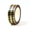  Custom Printed Gift Wrapping Tape Gold Foil Box Sealing Washi Tape