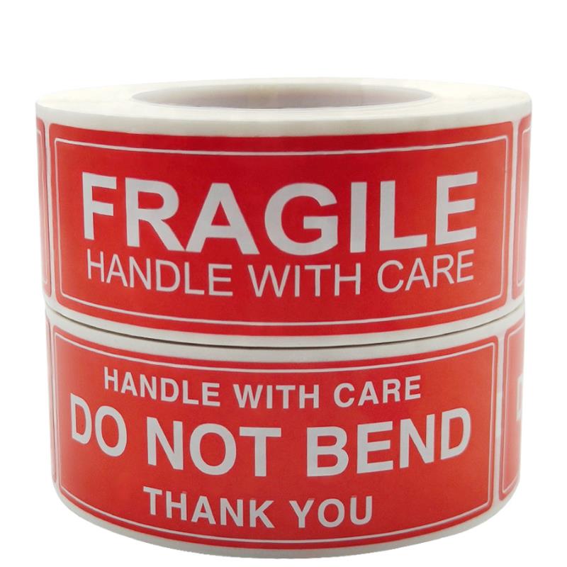 Fragile Shipping Packing Sticker Label Roll